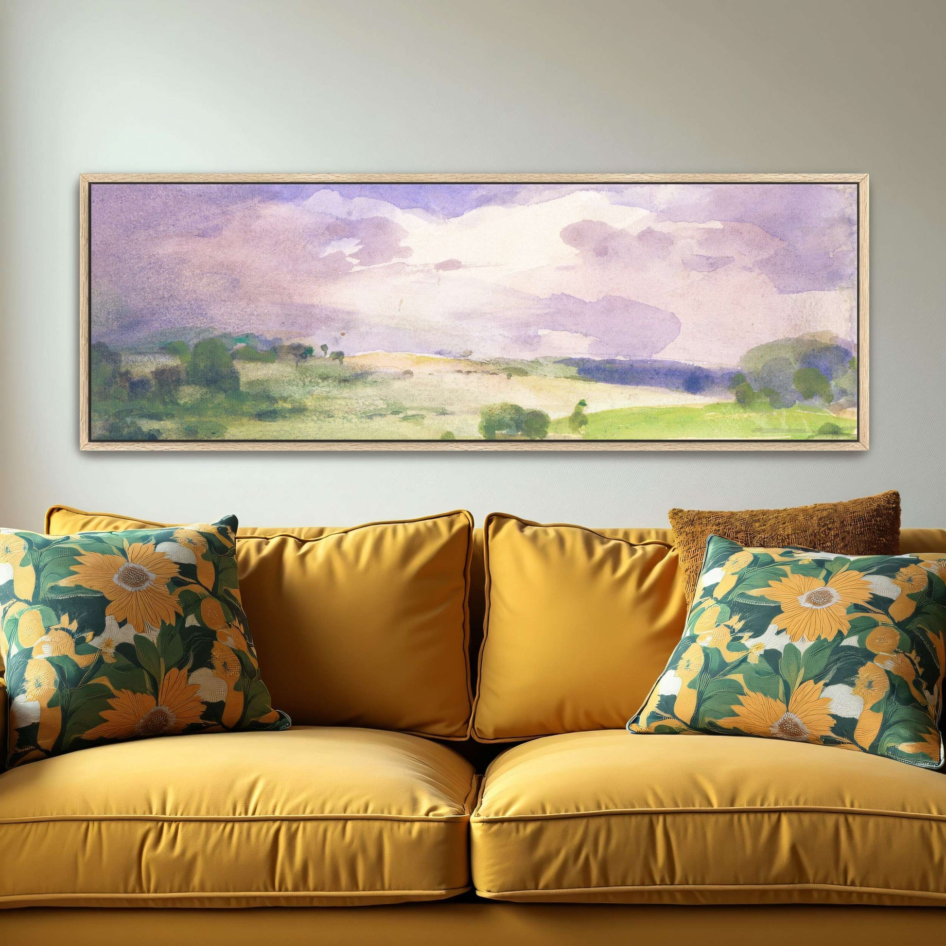 Rolling Hills Under a Cloudy Sky by William Henry Holmes