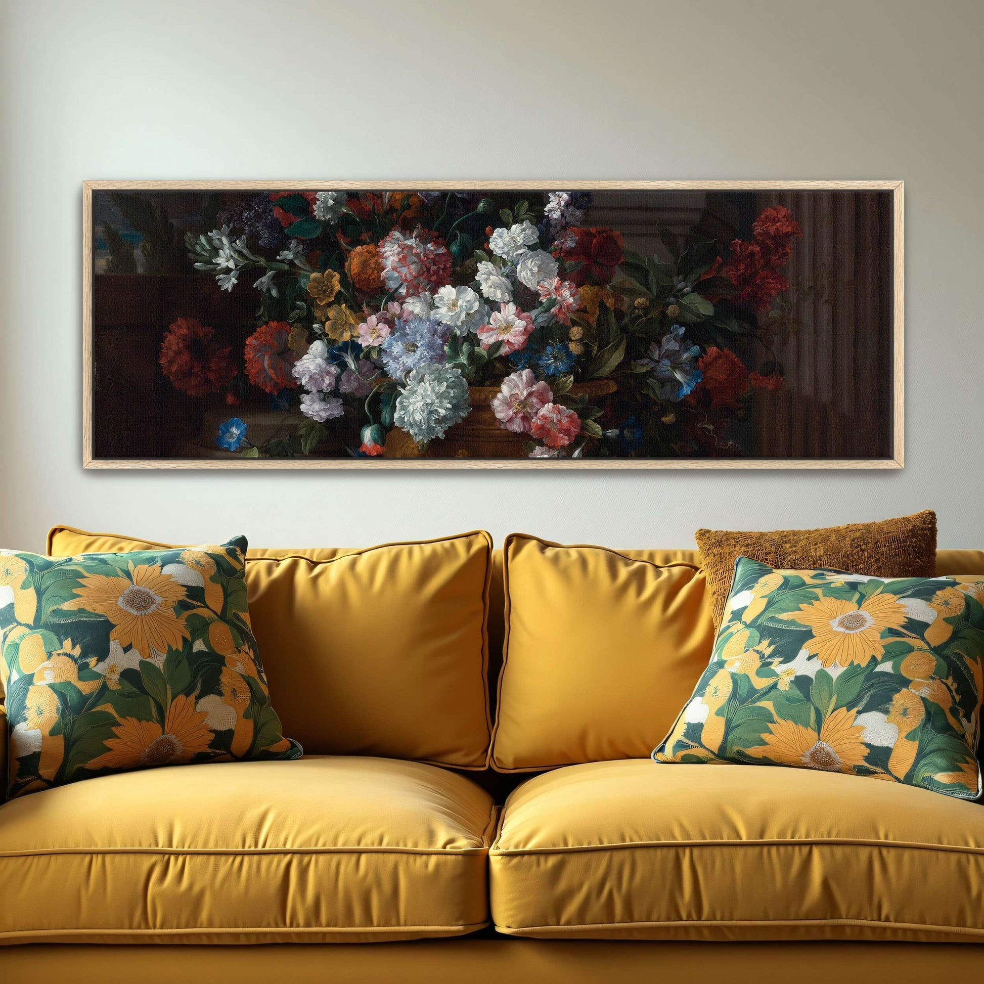 A still life of flowers in an urn by Jean-Baptiste Monnoyer