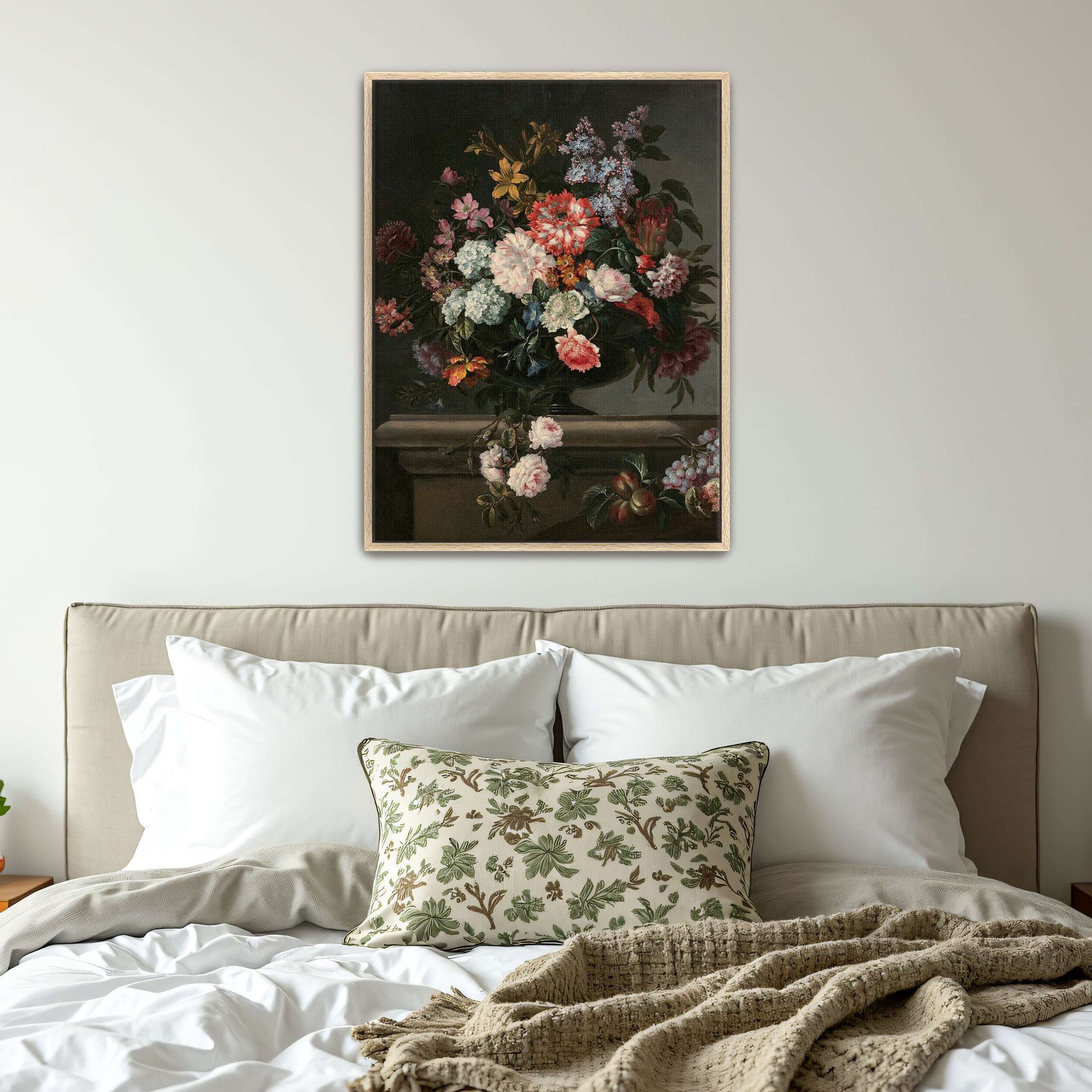 Still life with flowers and fruit by Jean-Baptiste Monnoyer
