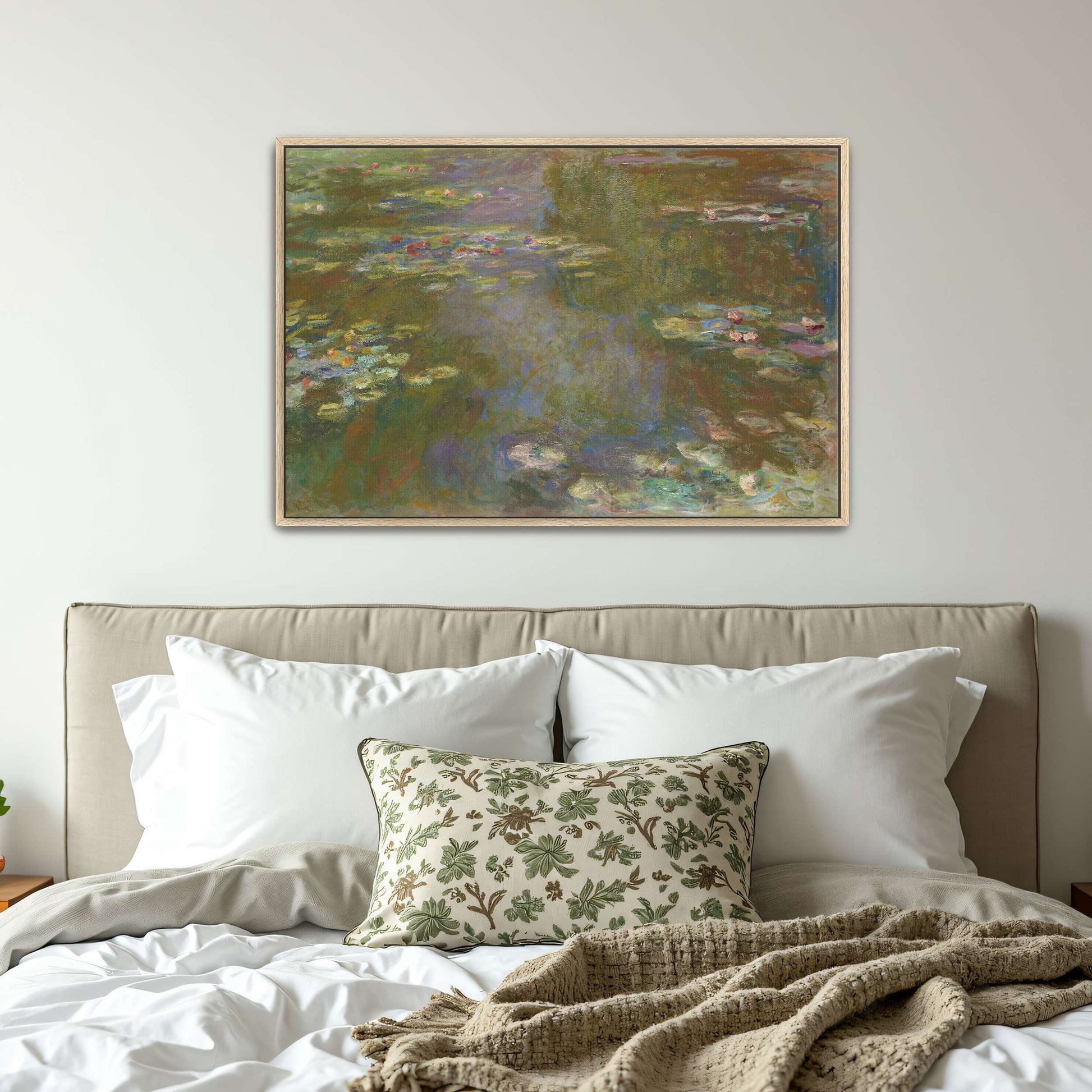 Water Lily Pond Impressionist Landscape By Claude Monet