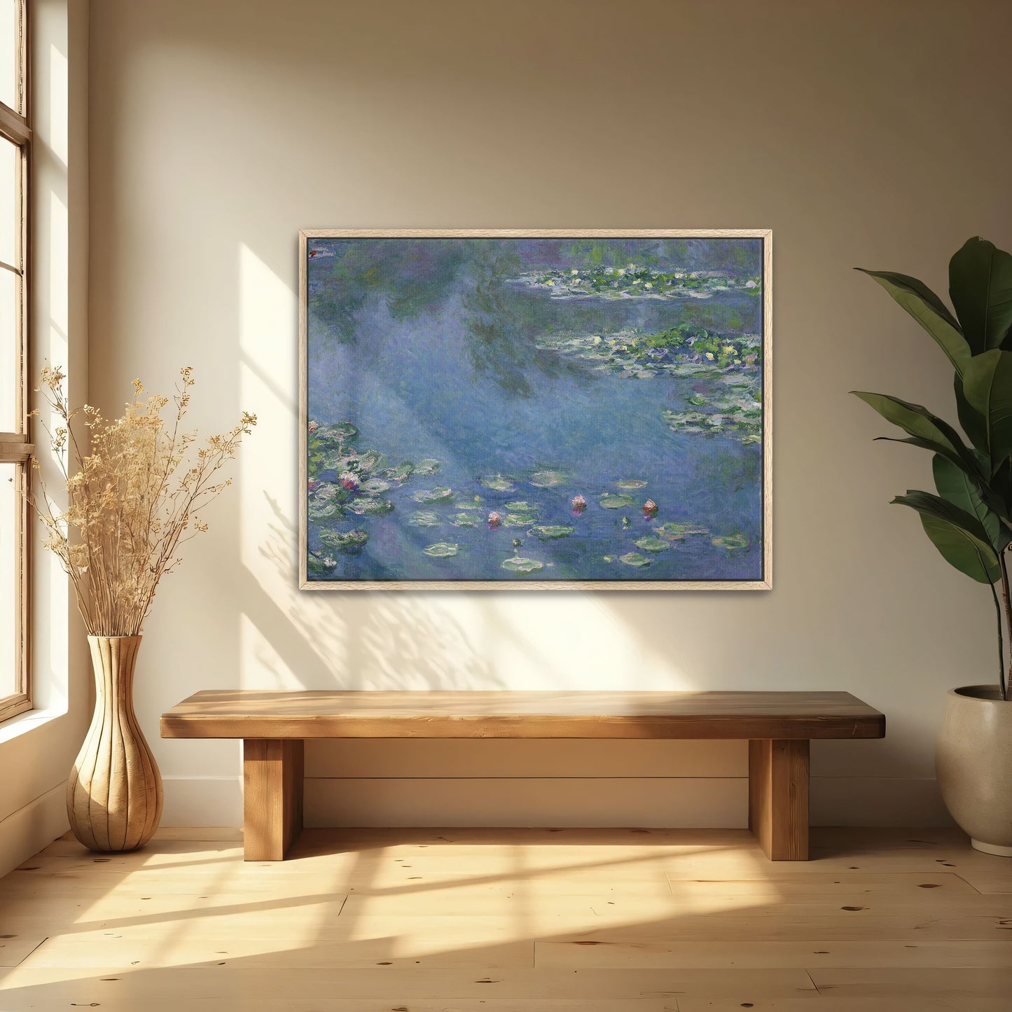 Water Lilies Impressionist Landscape By Claude Monet