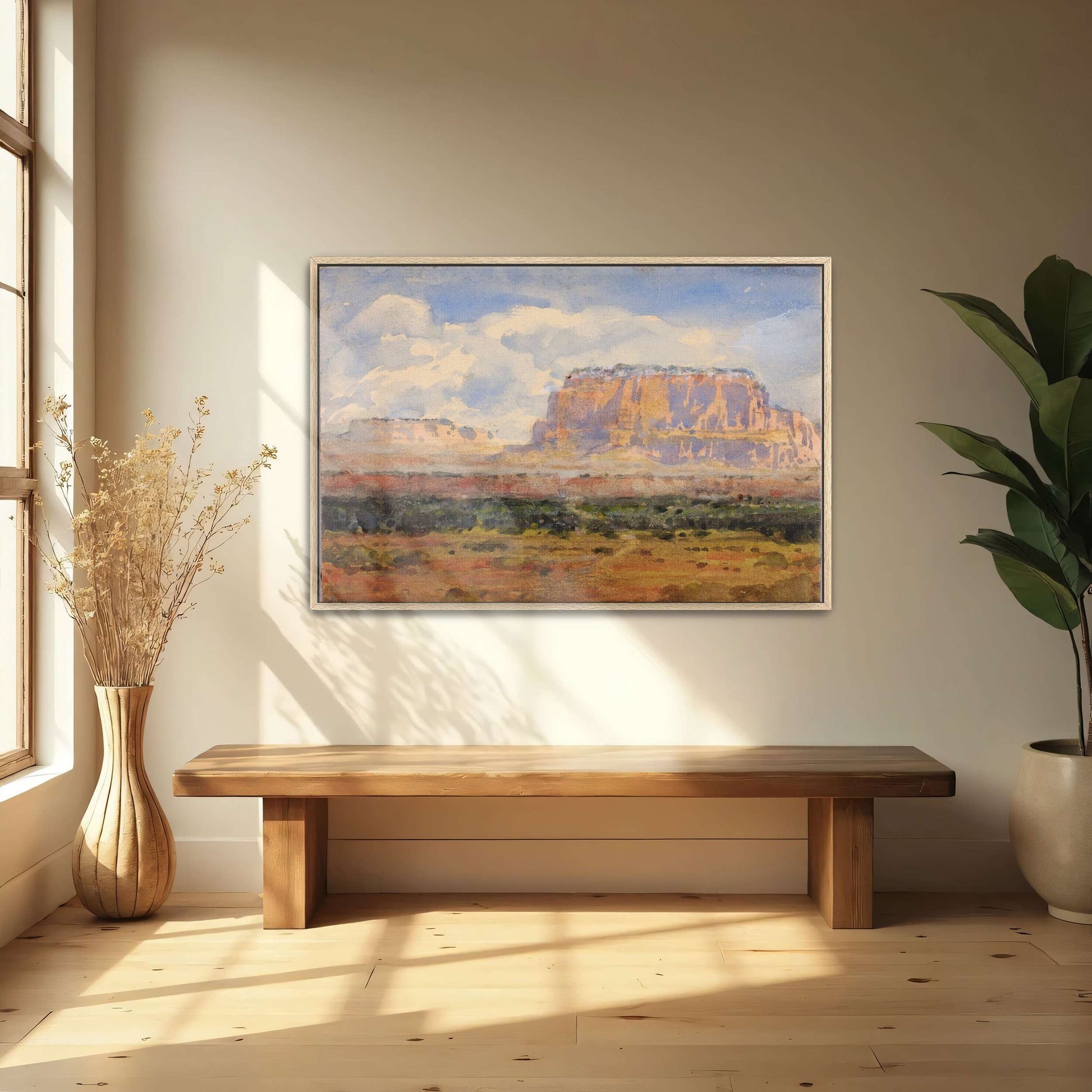 Mesa Landscape with Clouds by William Henry Holmes