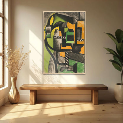 Abstract Cubist Composition by Henri Gaudier-Brzeska