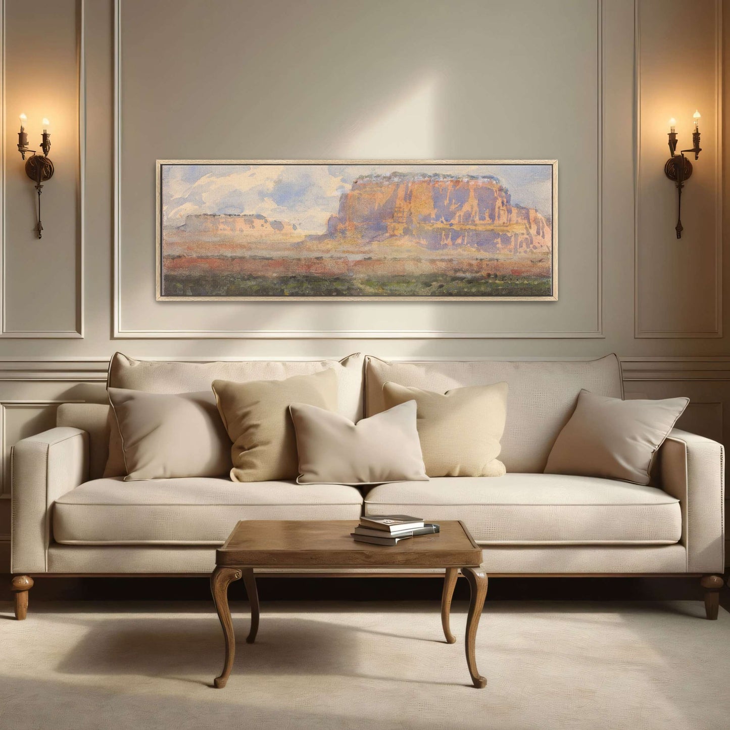 Mesa Landscape with Clouds by William Henry Holmes