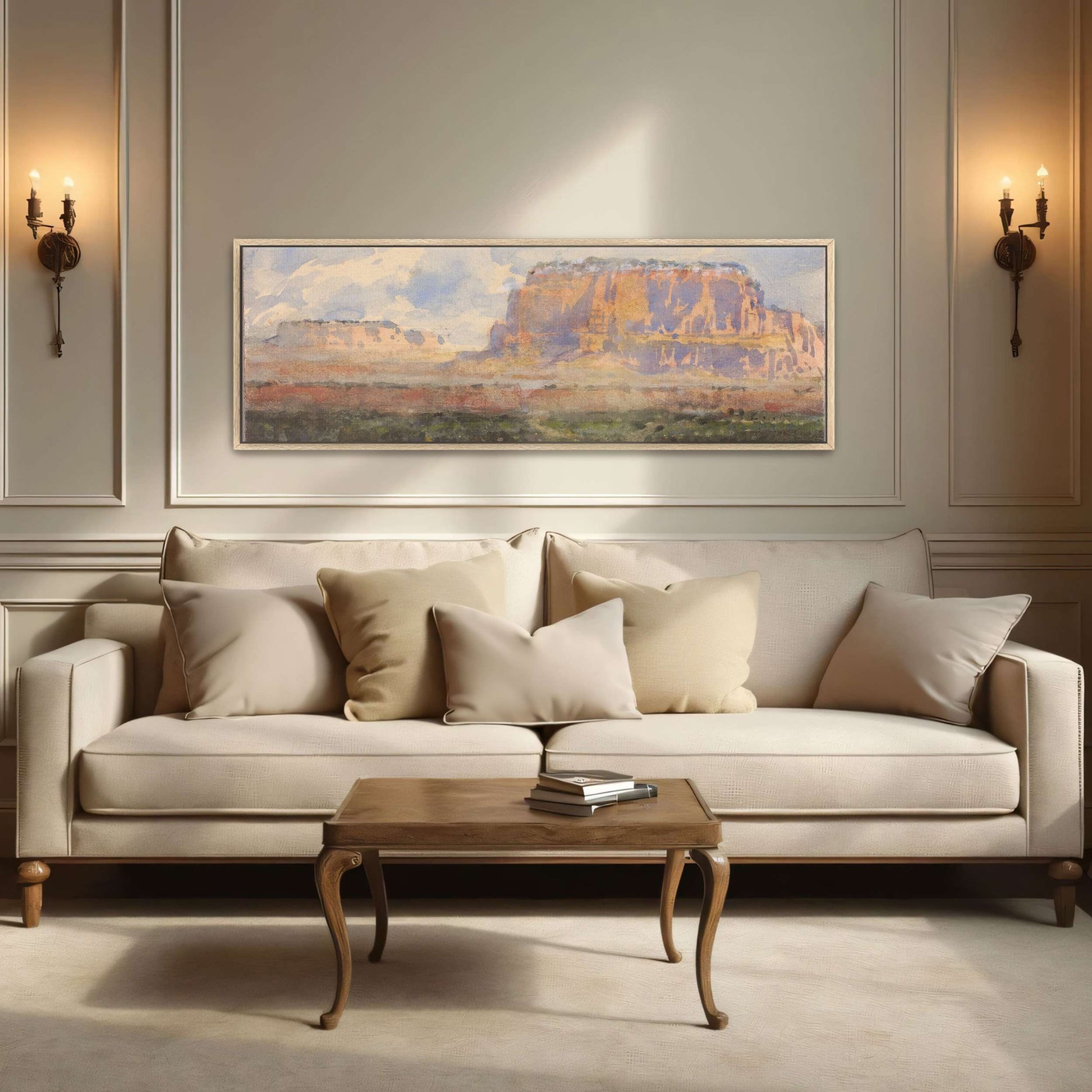 Mesa Landscape with Clouds by William Henry Holmes
