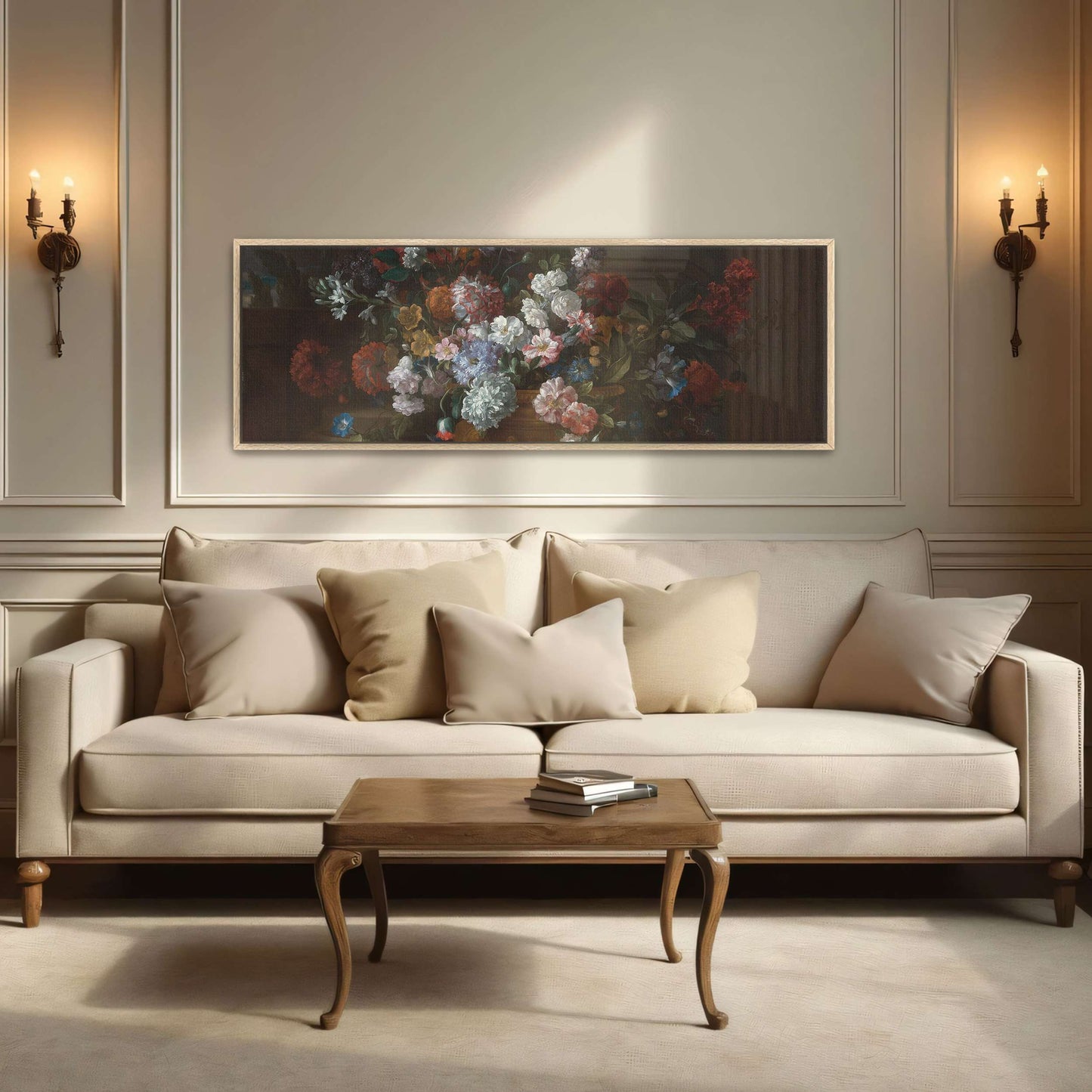 A still life of flowers in an urn by Jean-Baptiste Monnoyer