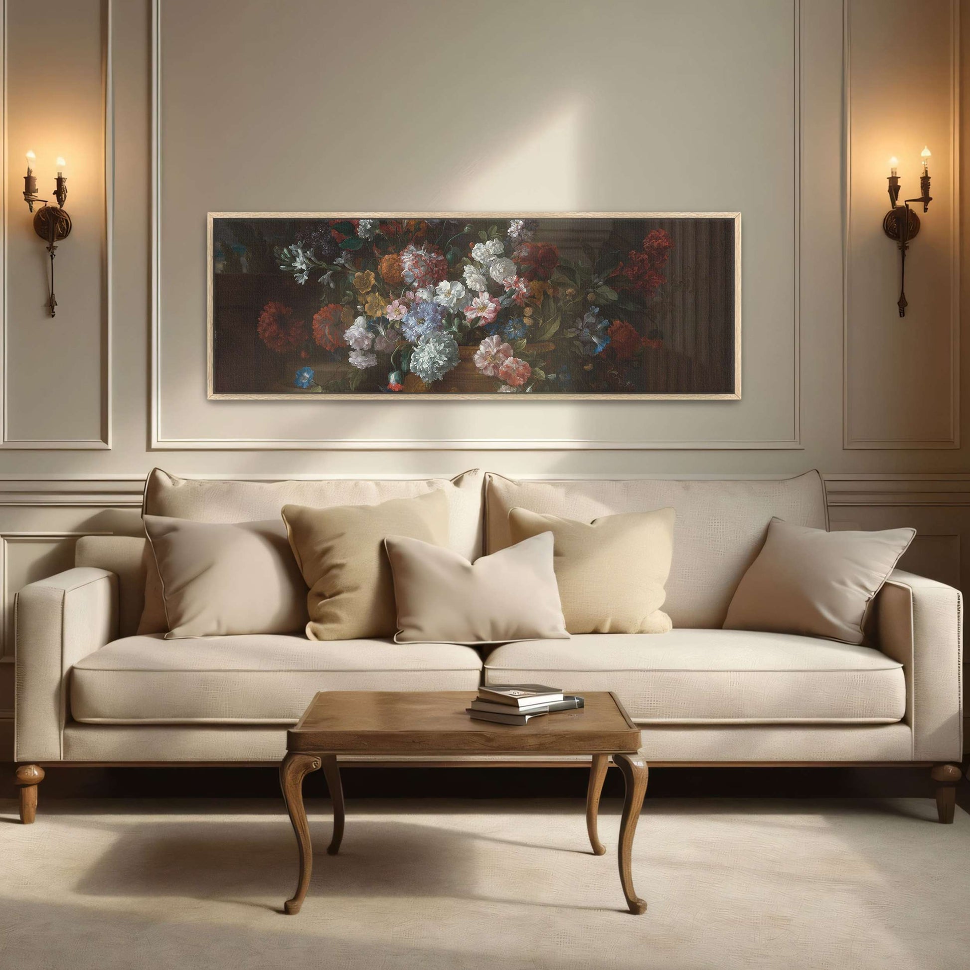 A still life of flowers in an urn by Jean-Baptiste Monnoyer