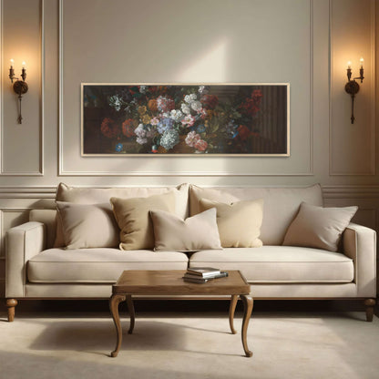A still life of flowers in an urn by Jean-Baptiste Monnoyer