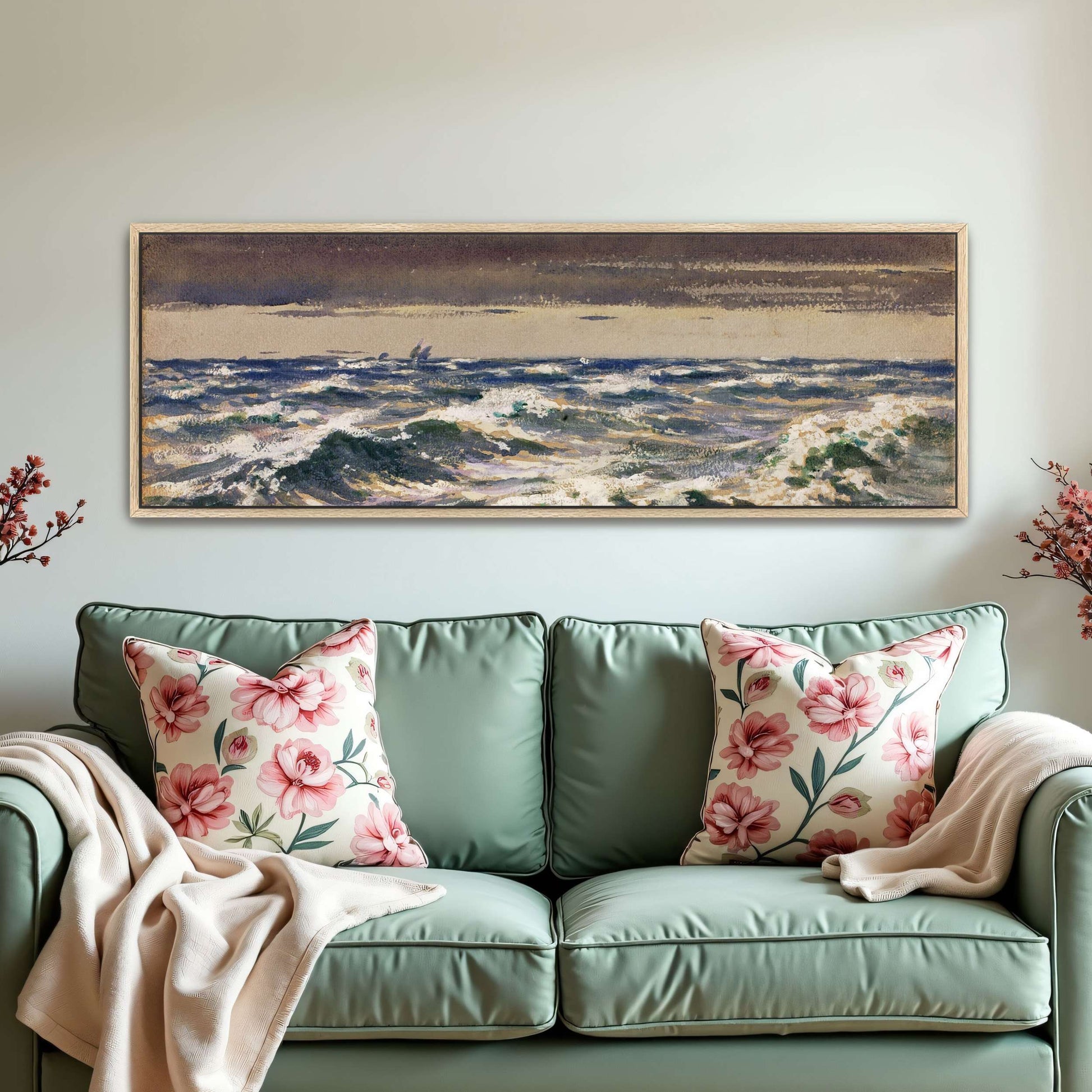 Choppy Waves on the Open Sea by William Henry Holmes