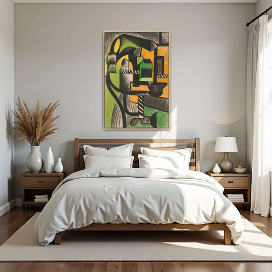 Abstract Cubist Composition by Henri Gaudier-Brzeska