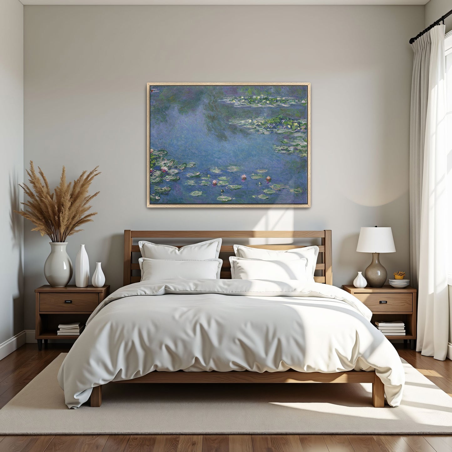 Water Lilies Impressionist Landscape By Claude Monet