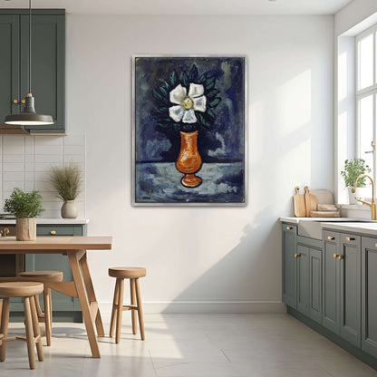 White Flower in a Vase by Marsden Hartley