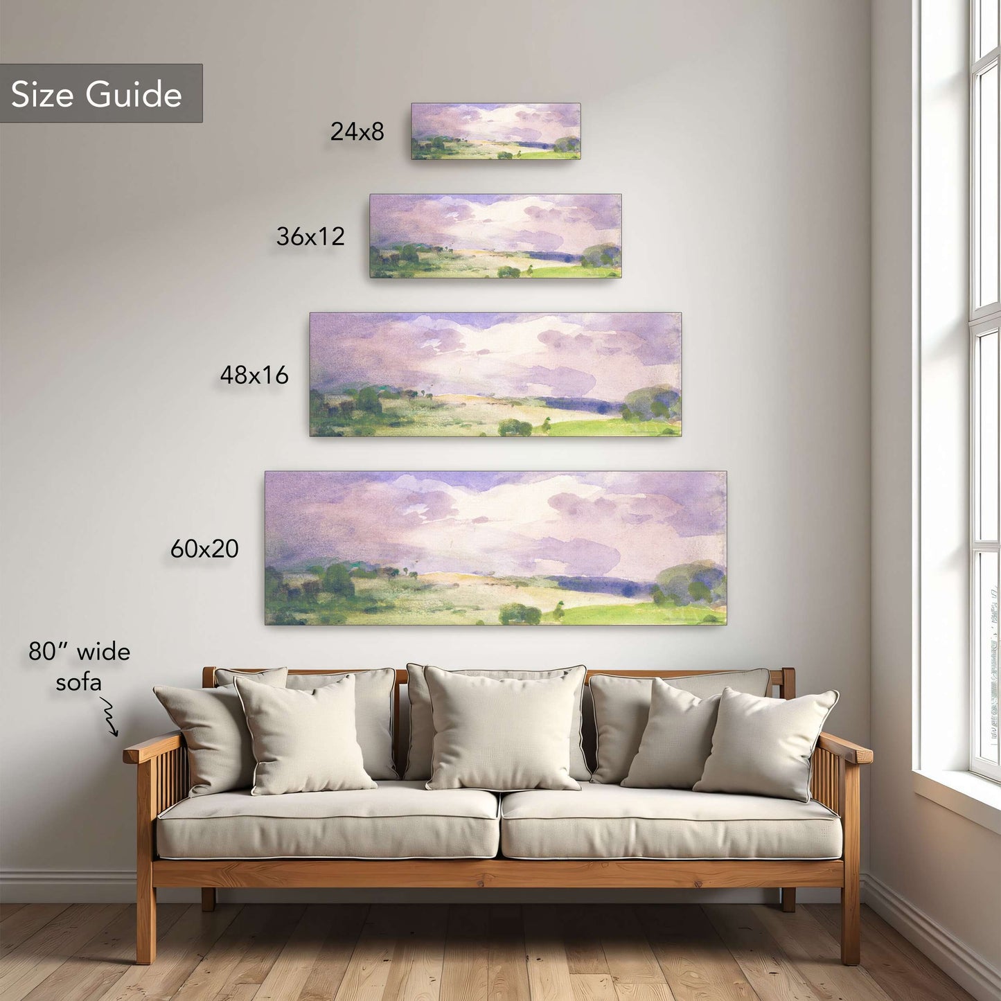 Rolling Hills Under a Cloudy Sky by William Henry Holmes