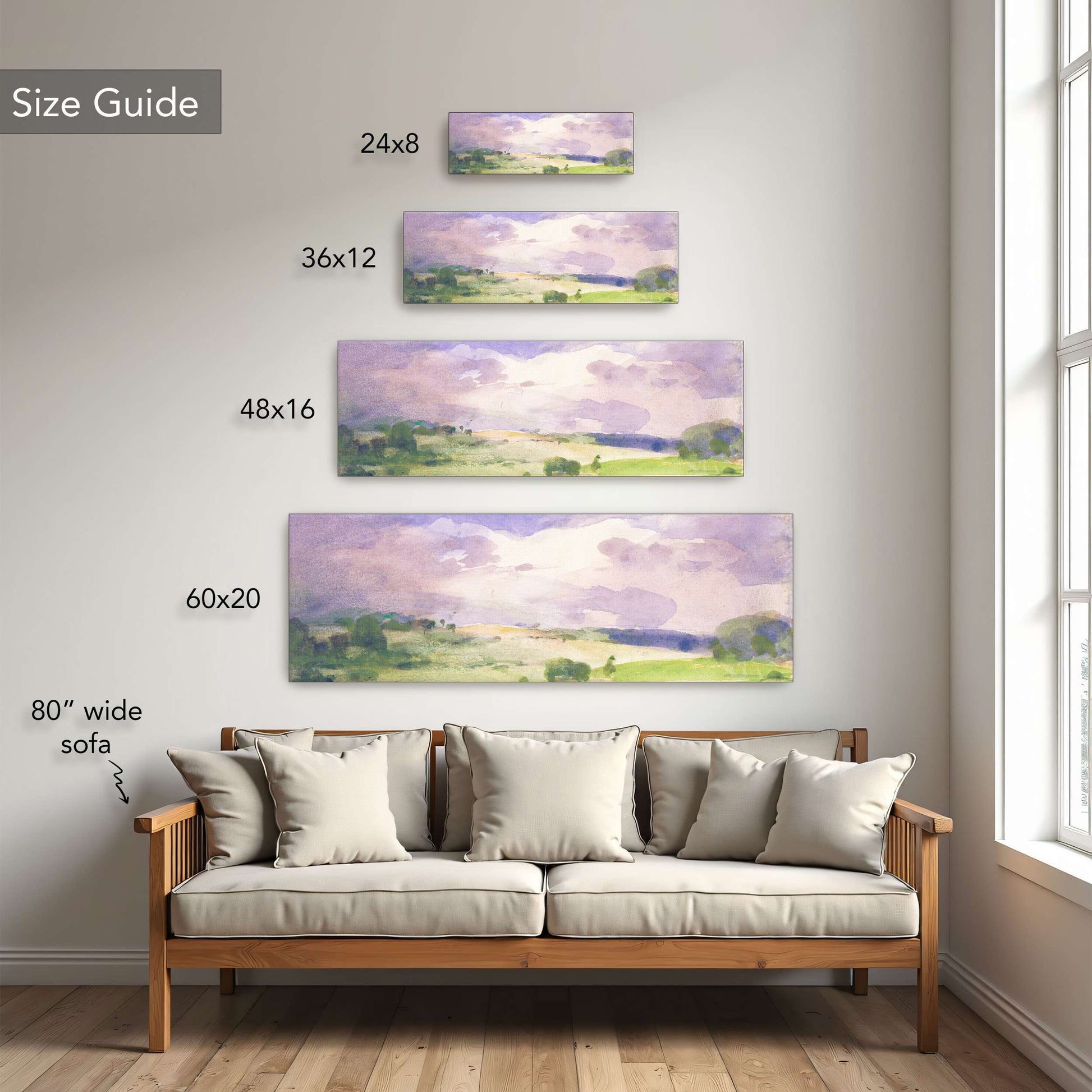 Rolling Hills Under a Cloudy Sky by William Henry Holmes