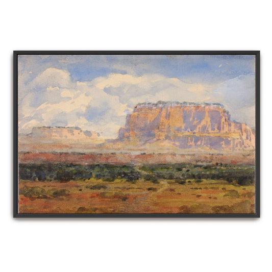Mesa Landscape with Clouds by William Henry Holmes