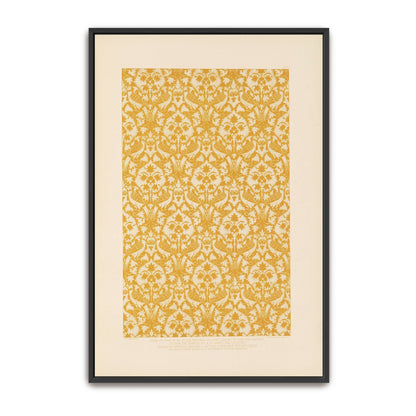 Fifteenth Century Italian Ornament Design Birds And Flowers By Sydney Vacher