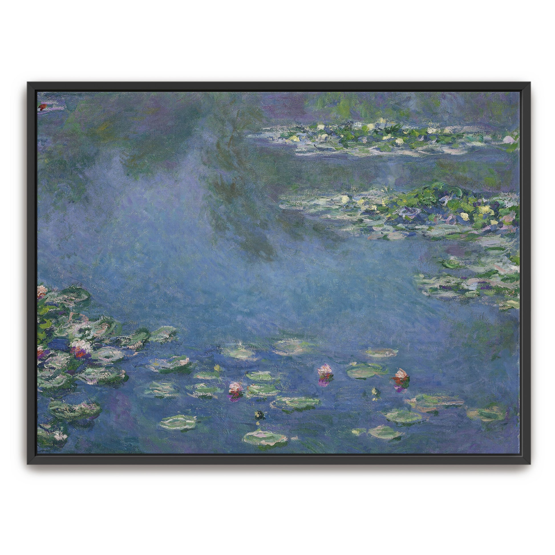 Water Lilies Impressionist Landscape By Claude Monet