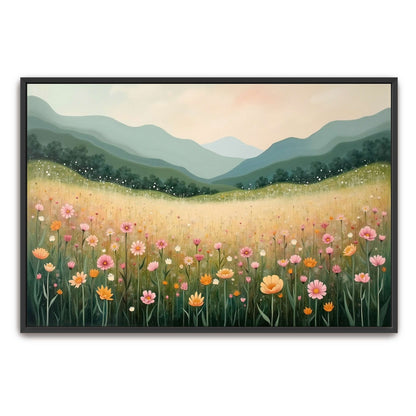 Mountain Meadow Wildflowers By Yara Rabibzad