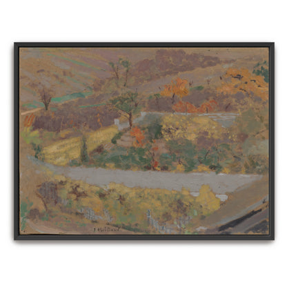 Orchard Landscape, Tree Trunks, Soft Hues By Édouard Vuillard