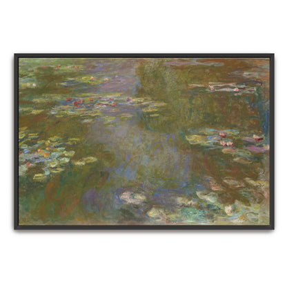 Water Lily Pond Impressionist Landscape By Claude Monet