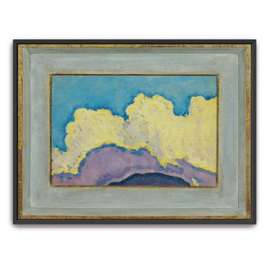 Abstract Cloud Landscape Painting by Koloman Moser