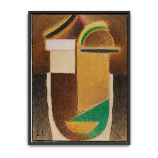 Abstract Head Constructive Head Geometric Shapes By Alexej Von Jawlensky