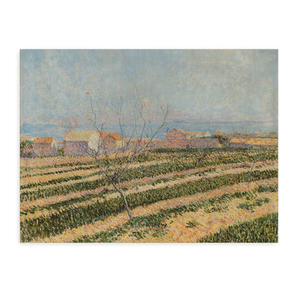 Countryside landscape with a tree by Paul Baum