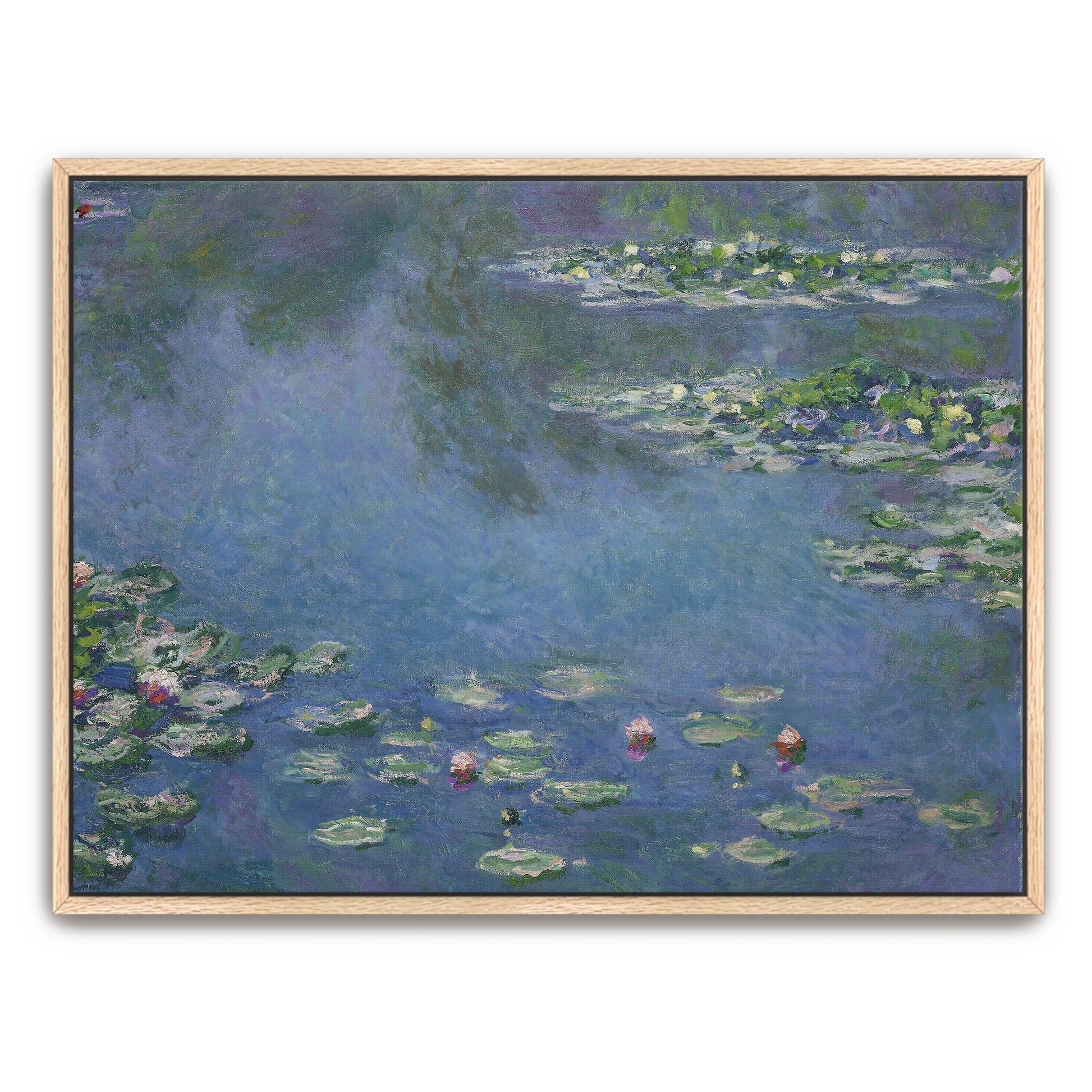 Water Lilies Impressionist Landscape By Claude Monet