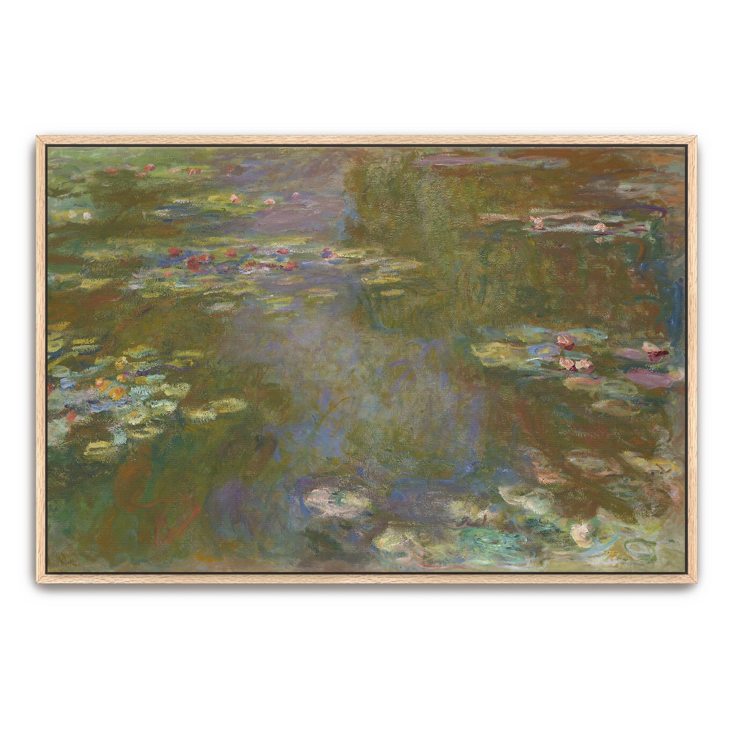 Water Lily Pond Impressionist Landscape By Claude Monet