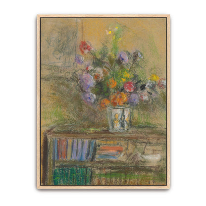 Still life with vase of flowers by Édouard Vuillard