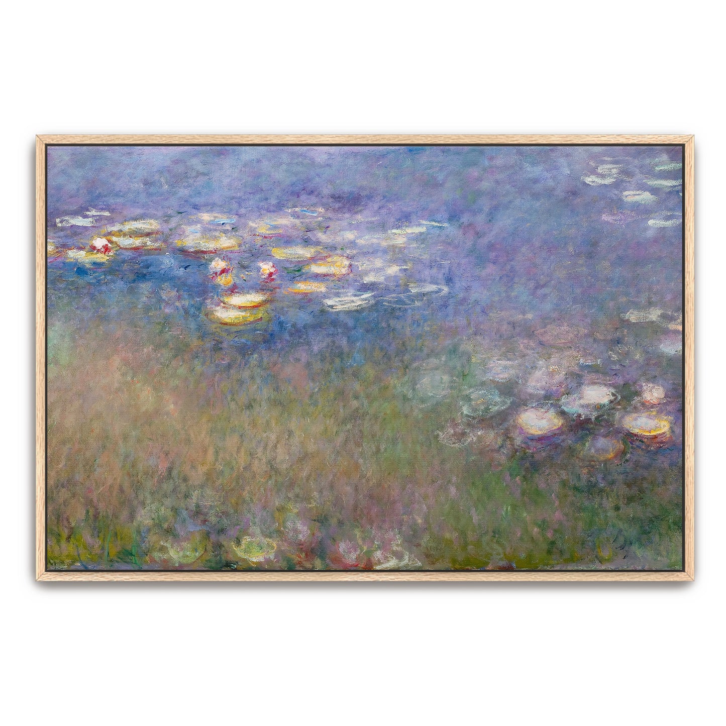 Water Lily Pond Impressionistic Landscape By Claude Monet