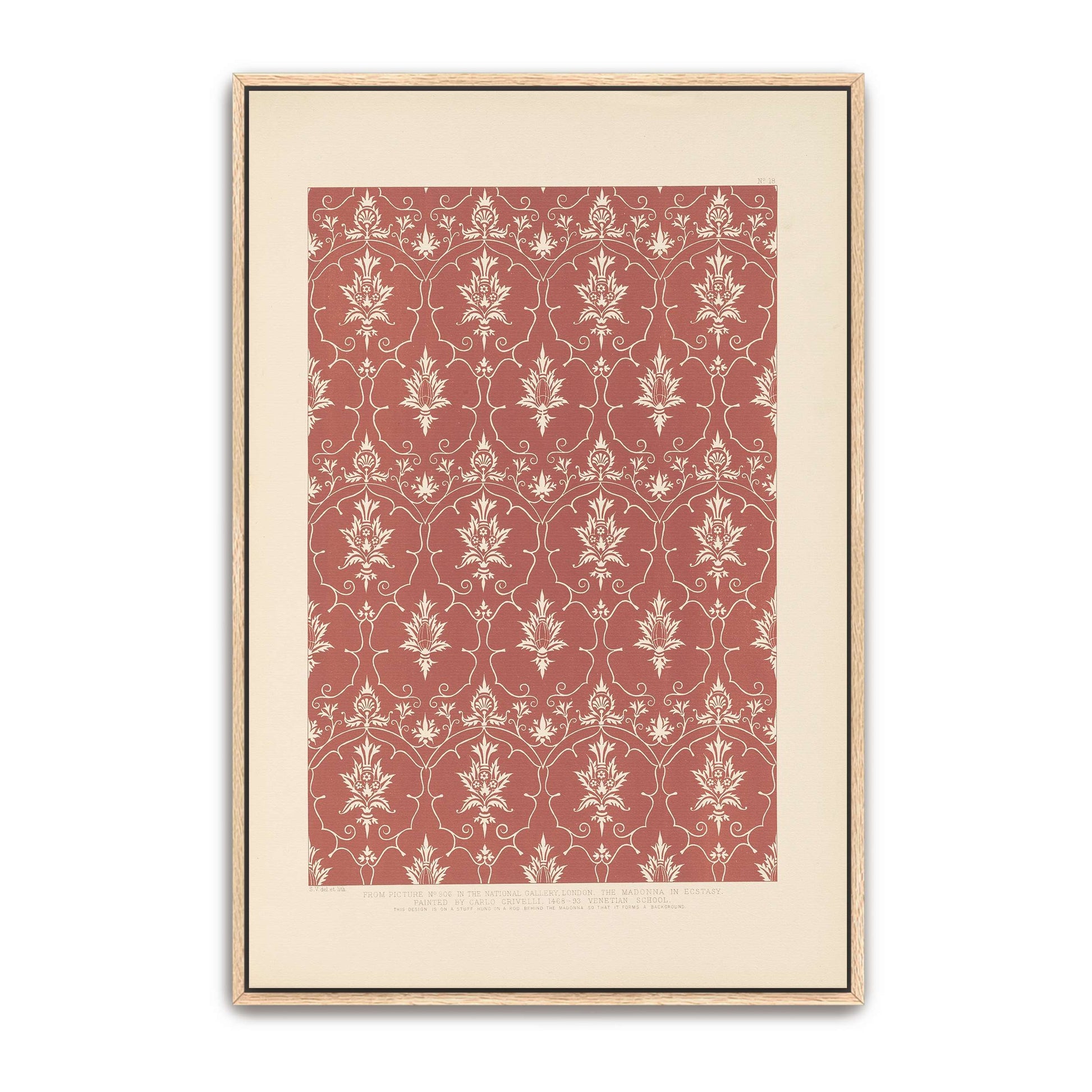 Italian Ornament Pattern From 15Th Century By Sydney Vacher