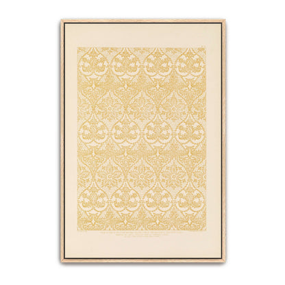 Ornamental Pattern From Italian Painting By Sydney Vacher
