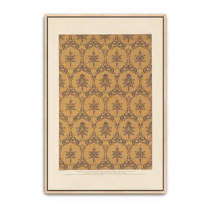 Italian Ornament Design, Floral Pattern, Geometric Shapes By Sydney Vacher