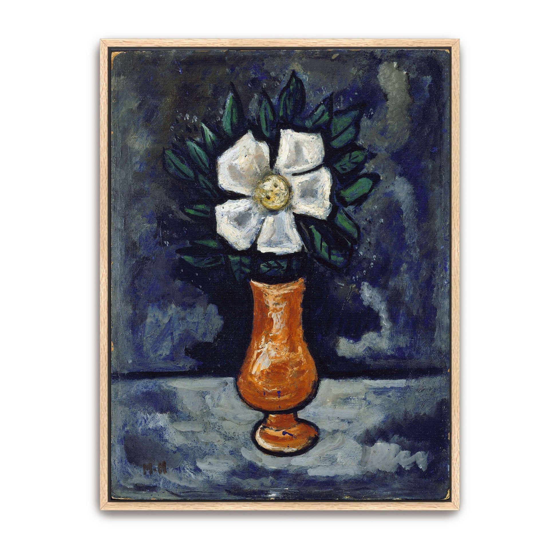 White Flower in a Vase by Marsden Hartley