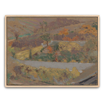 Orchard Landscape, Tree Trunks, Soft Hues By Édouard Vuillard