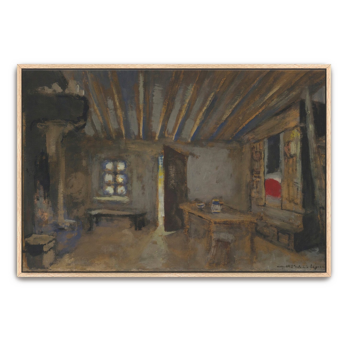 Interior Of A Tavern Stage Design For La Lépreuse By Édouard Vuillard