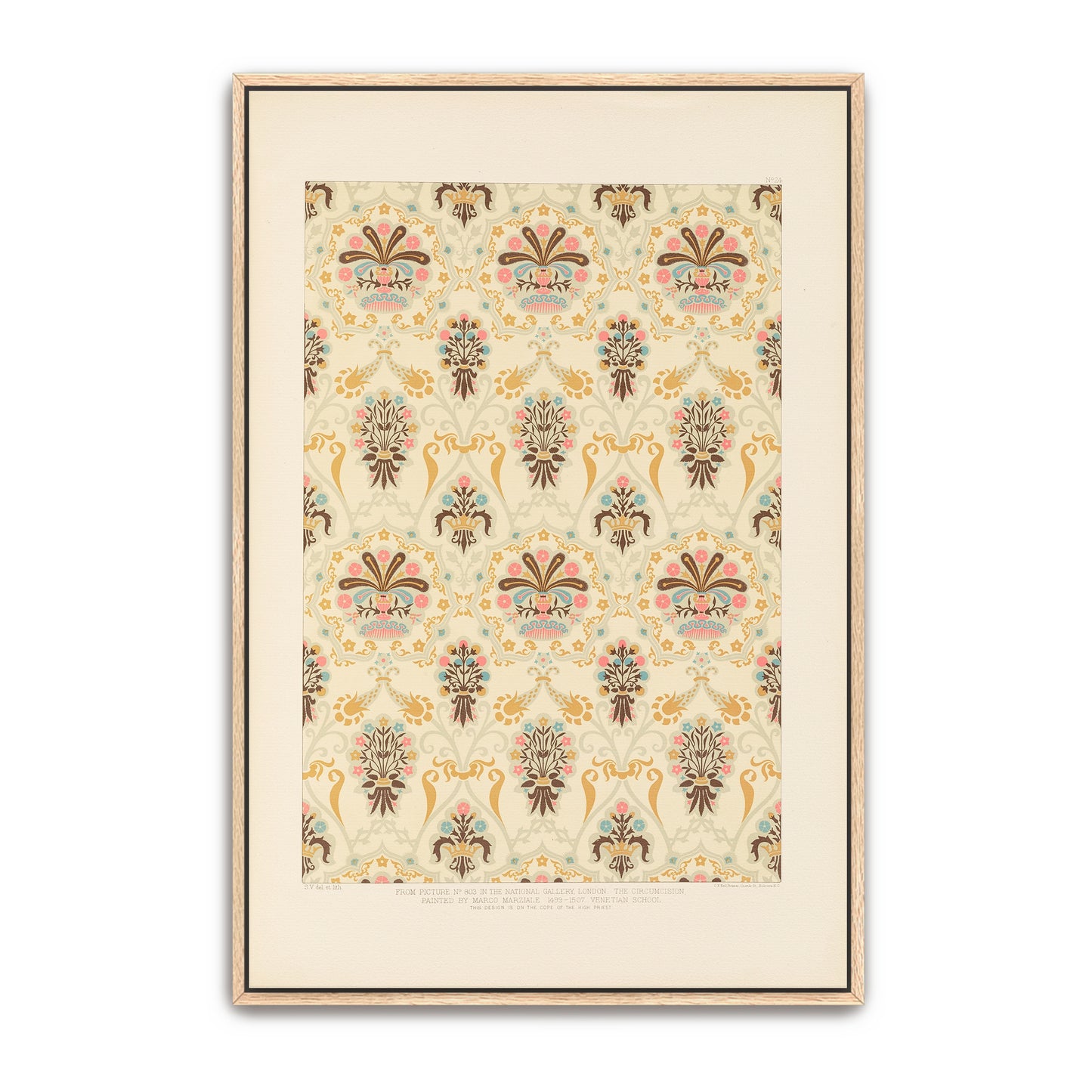 Italian Ornament Design Floral Motifs By Sydney Vacher