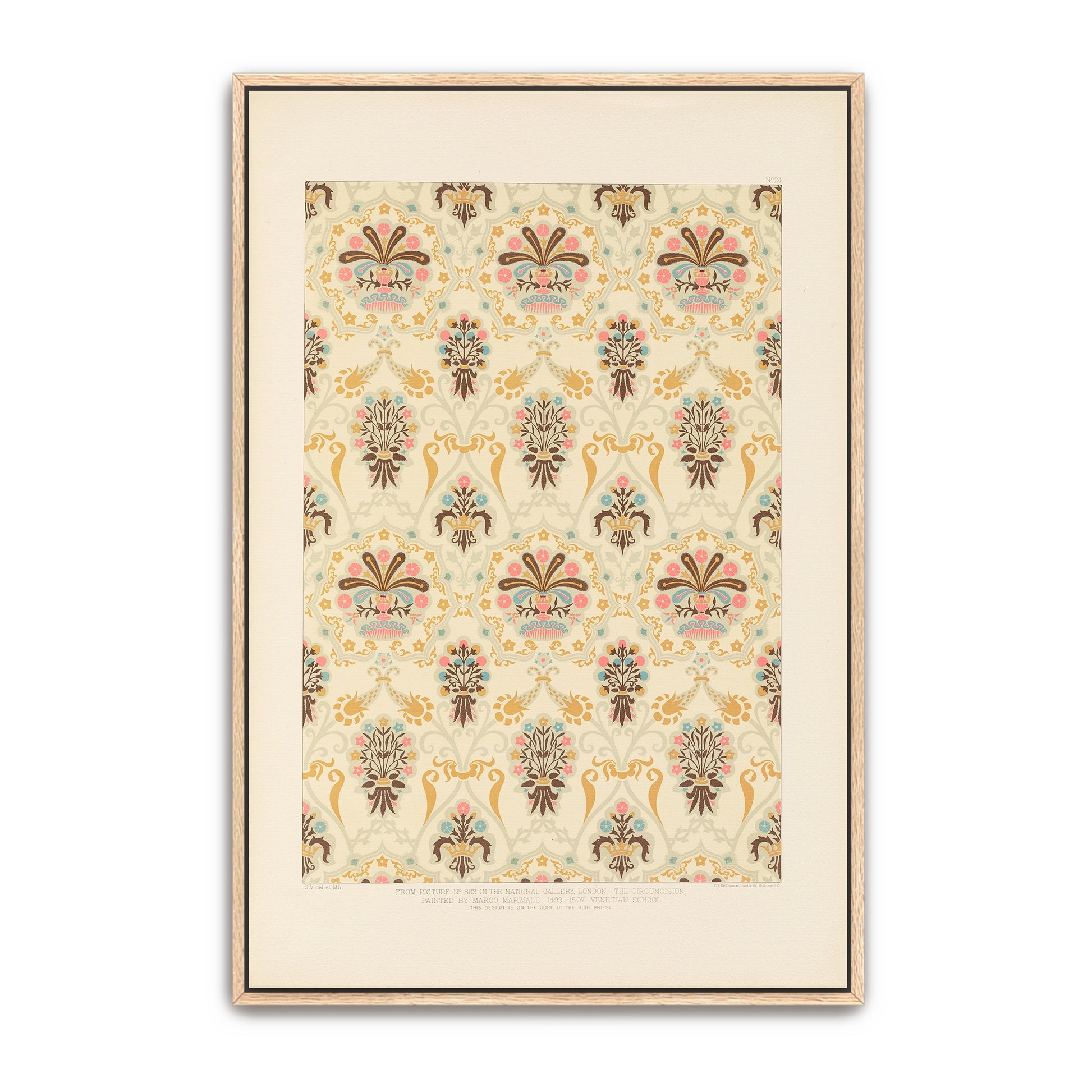 Italian Ornament Design Floral Motifs By Sydney Vacher