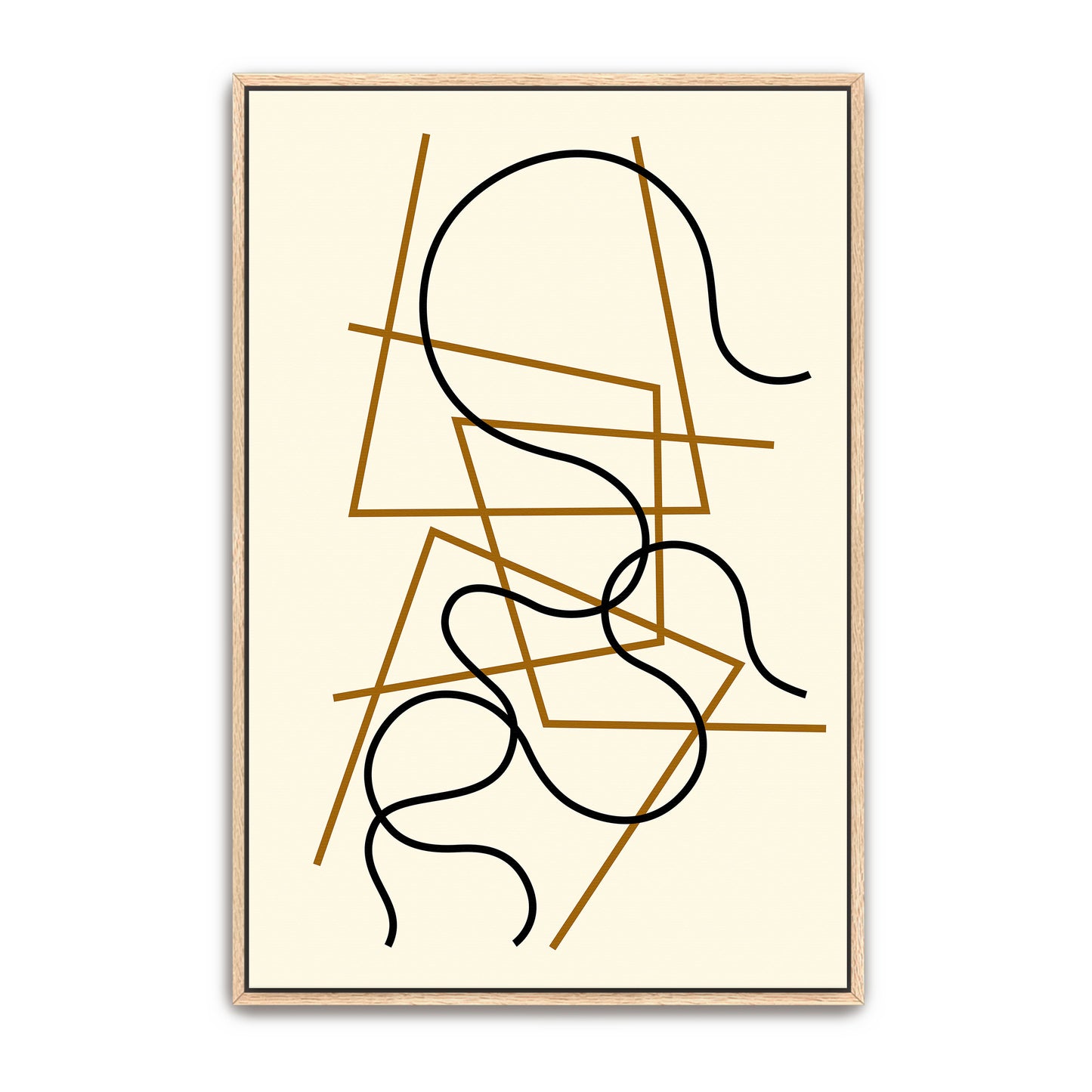 Abstract Lines And Curves By Myriam Thyes