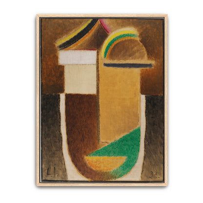 Abstract Head Constructive Head Geometric Shapes By Alexej Von Jawlensky