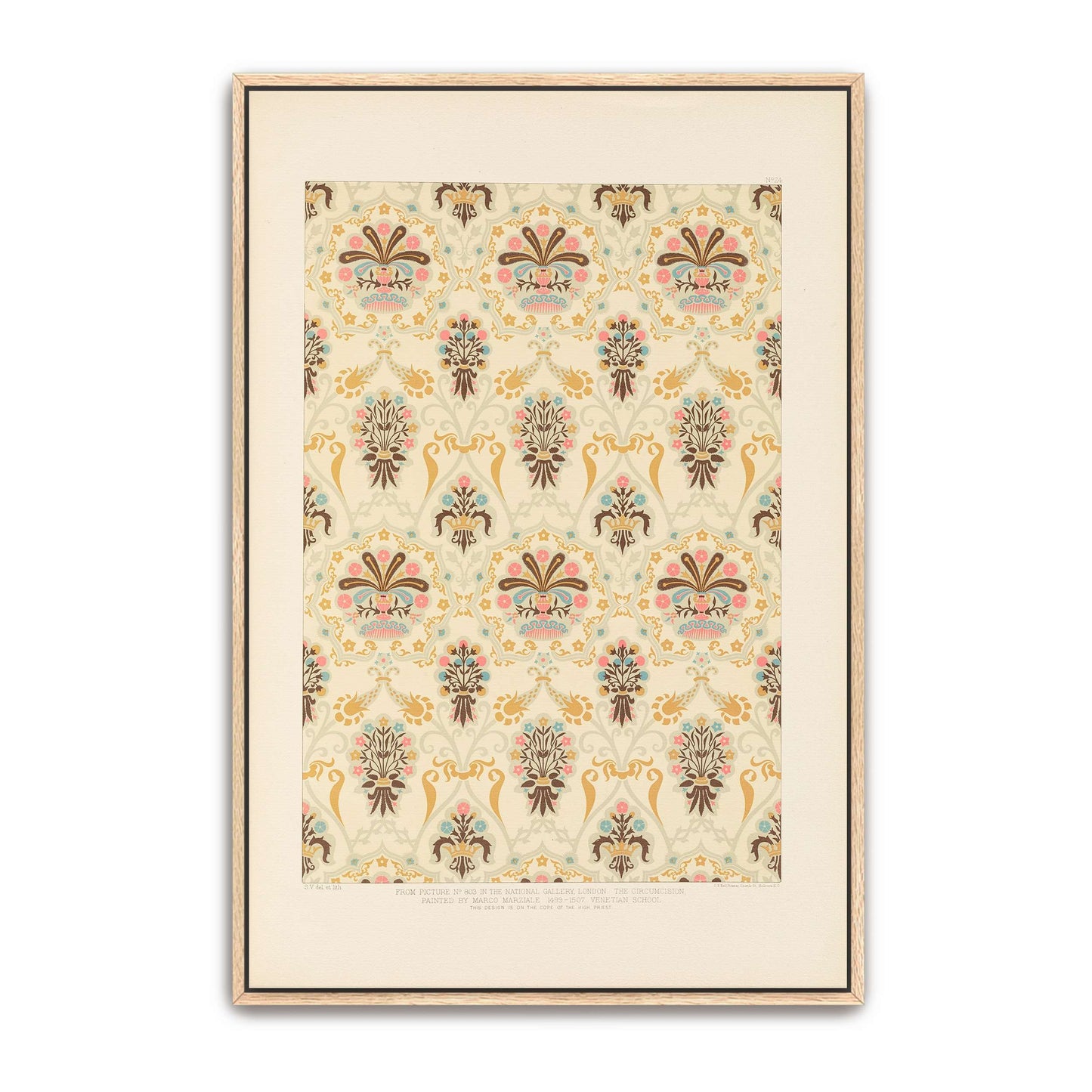 Italian Ornament Design Floral Motifs By Sydney Vacher