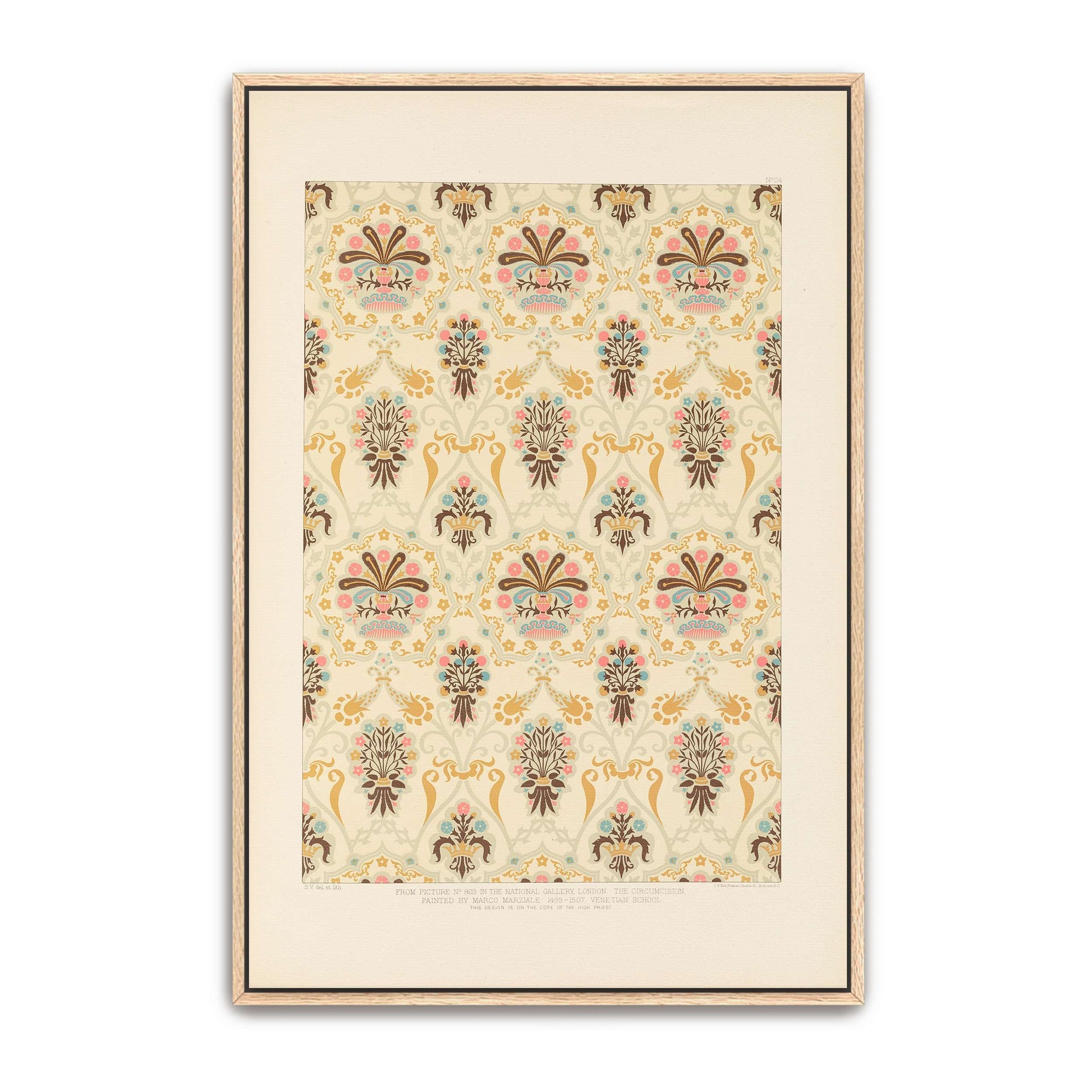 Italian Ornament Design Floral Motifs By Sydney Vacher