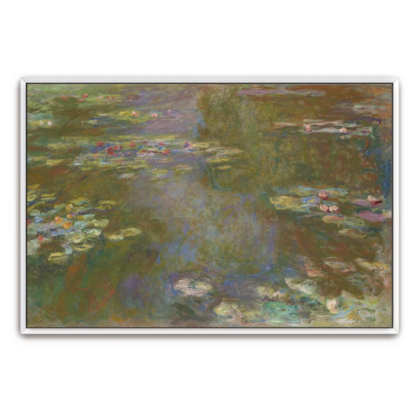 Water Lily Pond Impressionist Landscape By Claude Monet