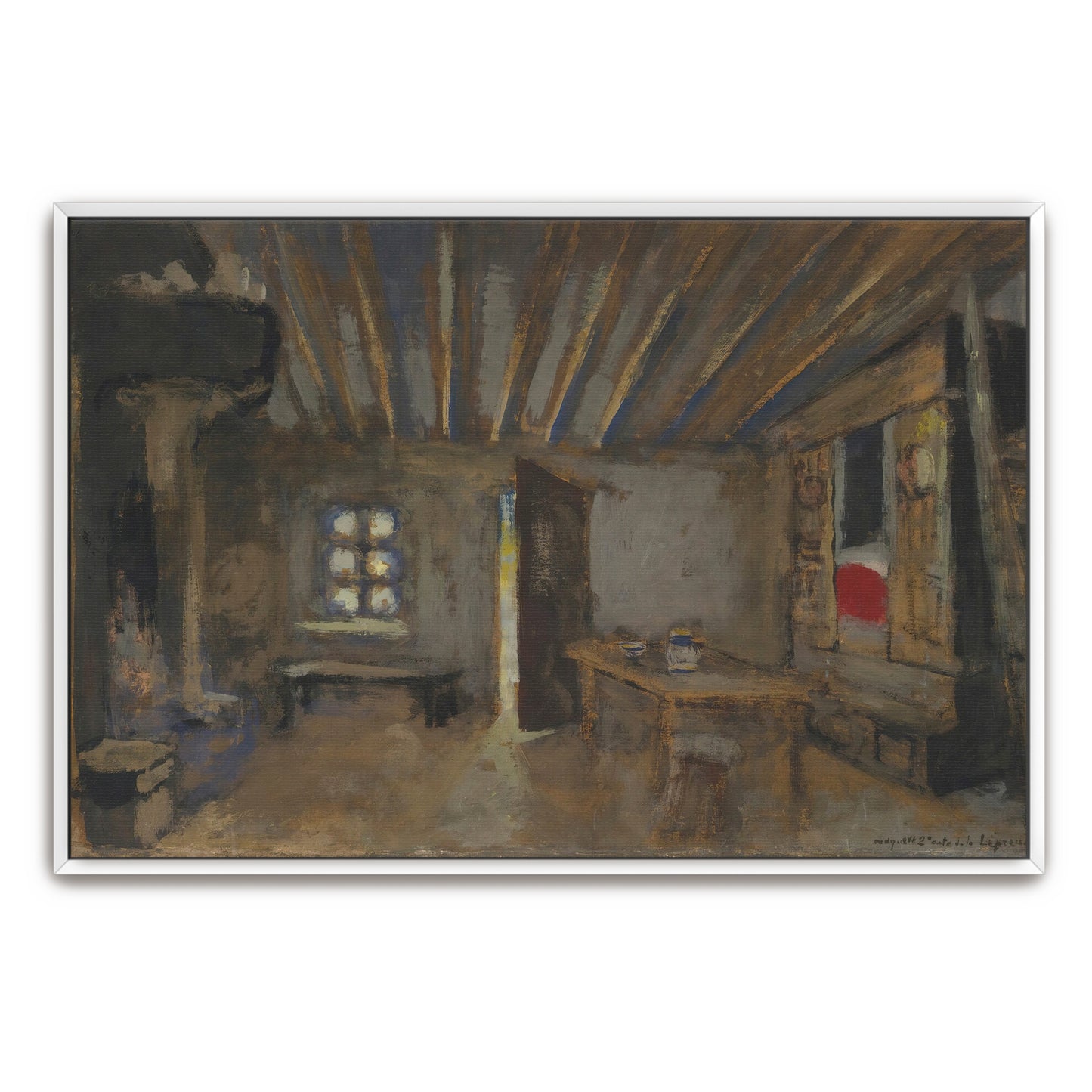 Interior Of A Tavern Stage Design For La Lépreuse By Édouard Vuillard