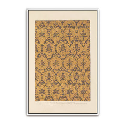 Italian Ornament Design, Floral Pattern, Geometric Shapes By Sydney Vacher