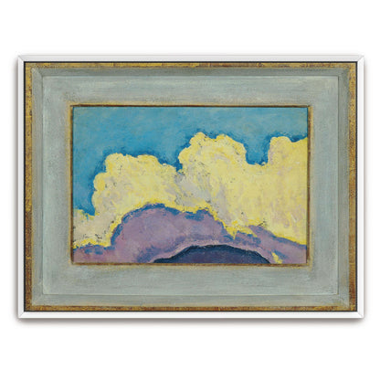 Abstract Cloud Landscape Painting by Koloman Moser
