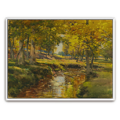 Autumn Forest Stream By William Henry Holmes