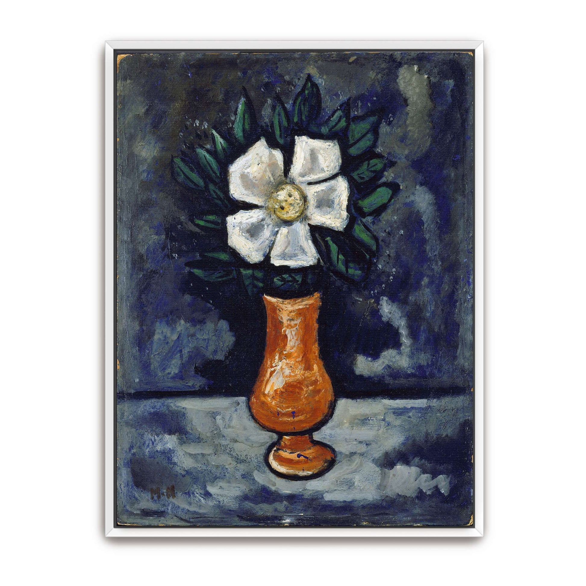 White Flower in a Vase by Marsden Hartley