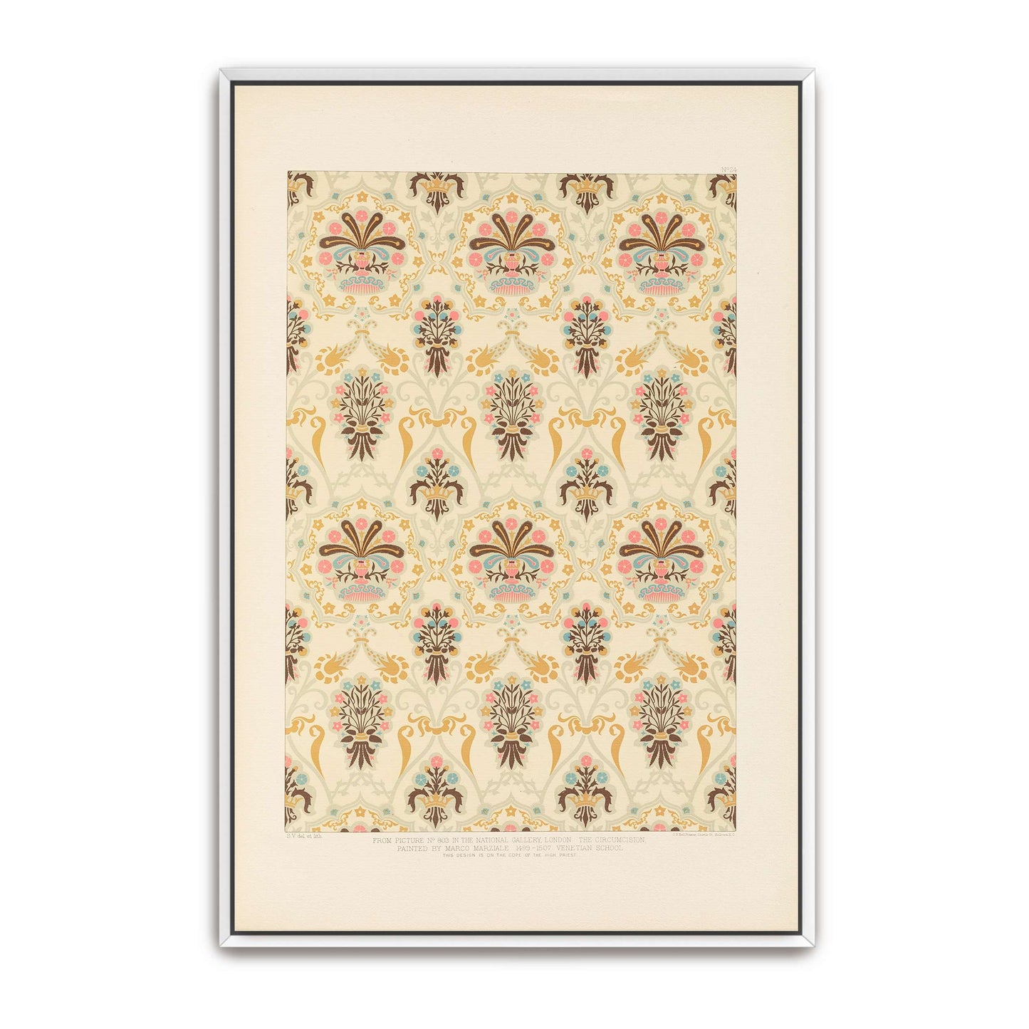 Italian Ornament Design Floral Motifs By Sydney Vacher